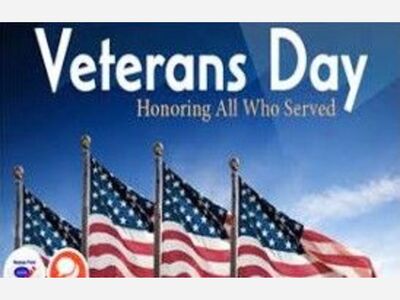 In Observance of Veterans Day